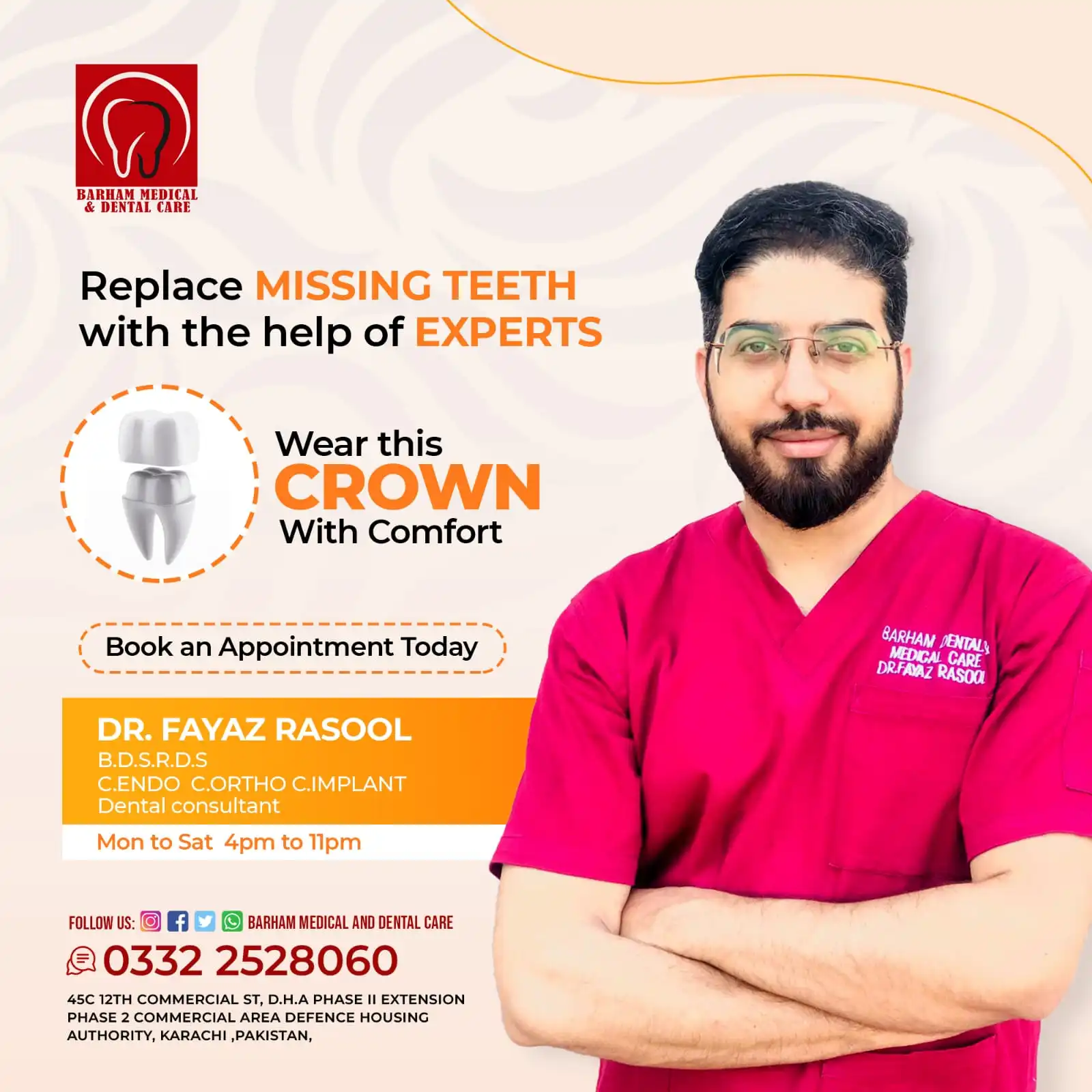 Dr. Fayaz Rasool || Bahram Medical Doctor || Karachi top Dental Clinic